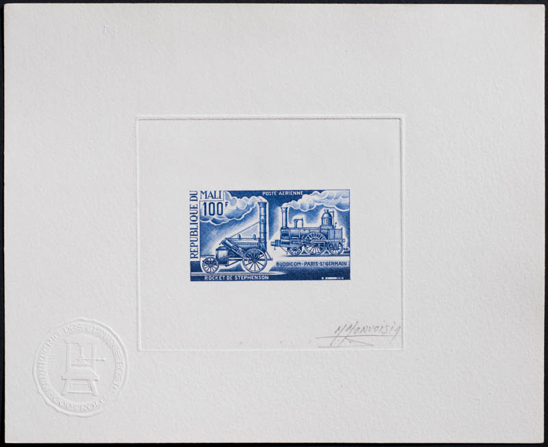Andorra artist's proof stamp